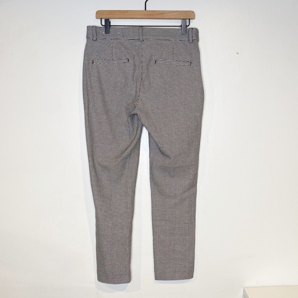 LOFT | NWOT Perfect Skinny Pants In Windowpane, Micro Houndstooth Pattern Sz. 6 - Picture 3 of 12
